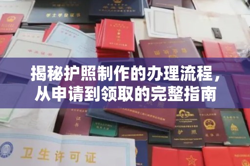 城东揭秘护照制作的办理流程，从申请到领取的完整指南