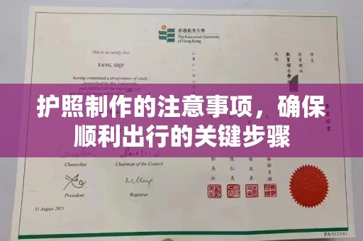 城东护照制作的注意事项，确保顺利出行的关键步骤