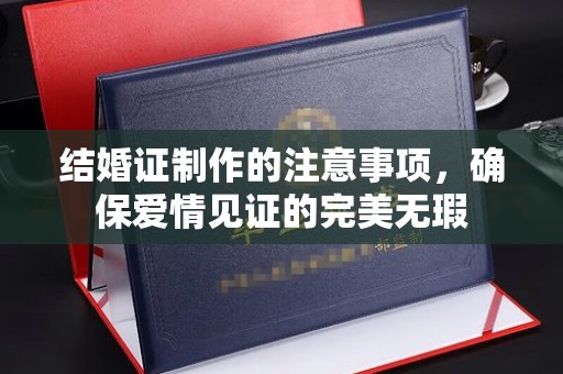 城东结婚证制作的注意事项，确保爱情见证的完美无瑕