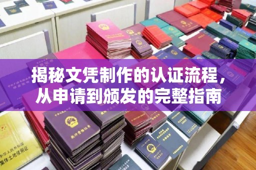 城东揭秘文凭制作的认证流程，从申请到颁发的完整指南