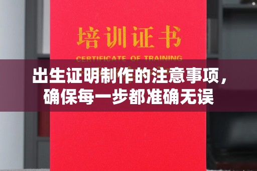 城东出生证明制作的注意事项，确保每一步都准确无误