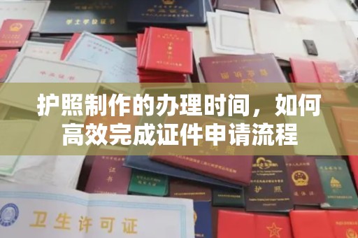 城东护照制作的办理时间，如何高效完成证件申请流程