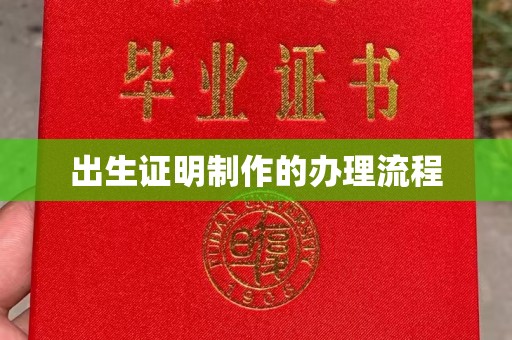 城东出生证明制作的办理流程