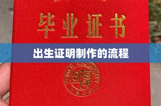 城东出生证明制作的流程