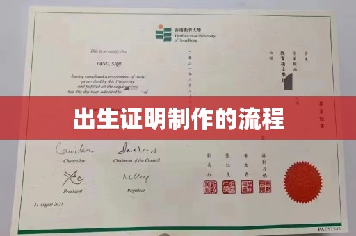 城东出生证明制作的流程