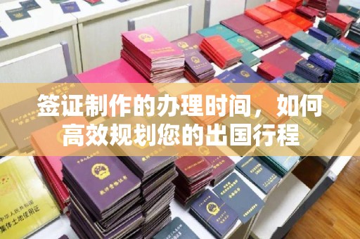 城东签证制作的办理时间，如何高效规划您的出国行程